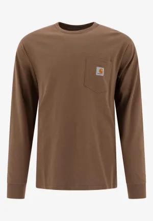 Logo Patch Long-Sleeved T-shirt