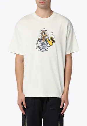 Logo Print Crewneck T-shirt
