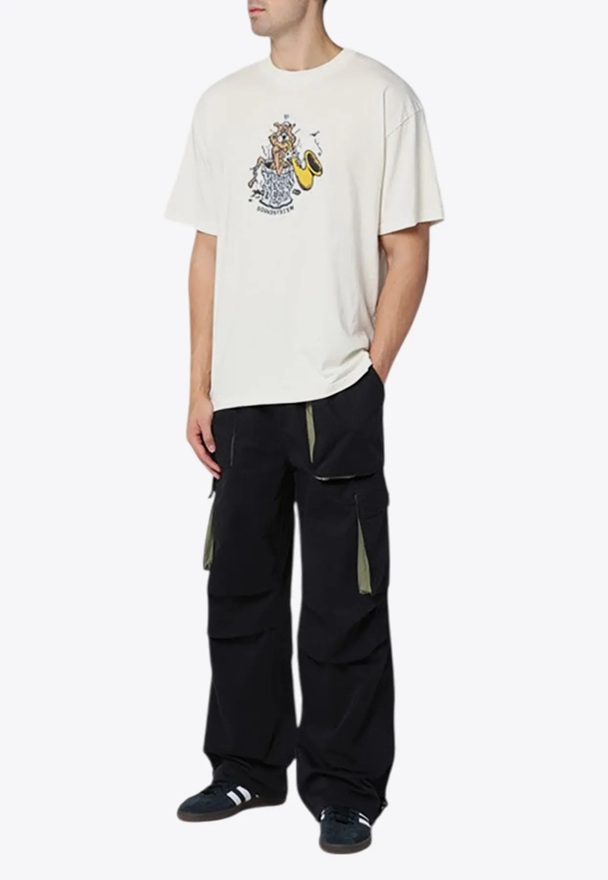 Logo Print Crewneck T-shirt