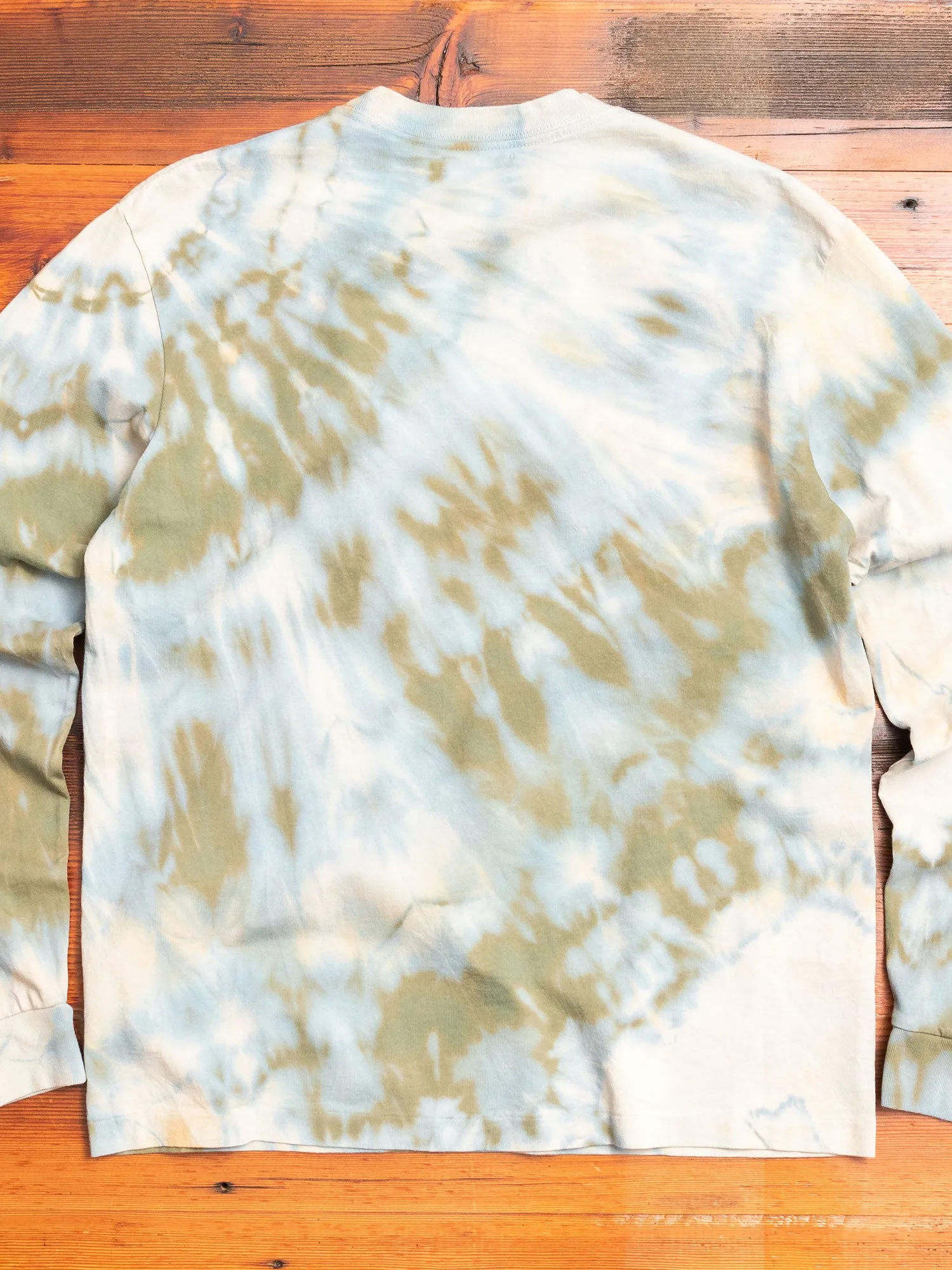 Long Sleeve University T-Shirt in Bolinas Tie Dye