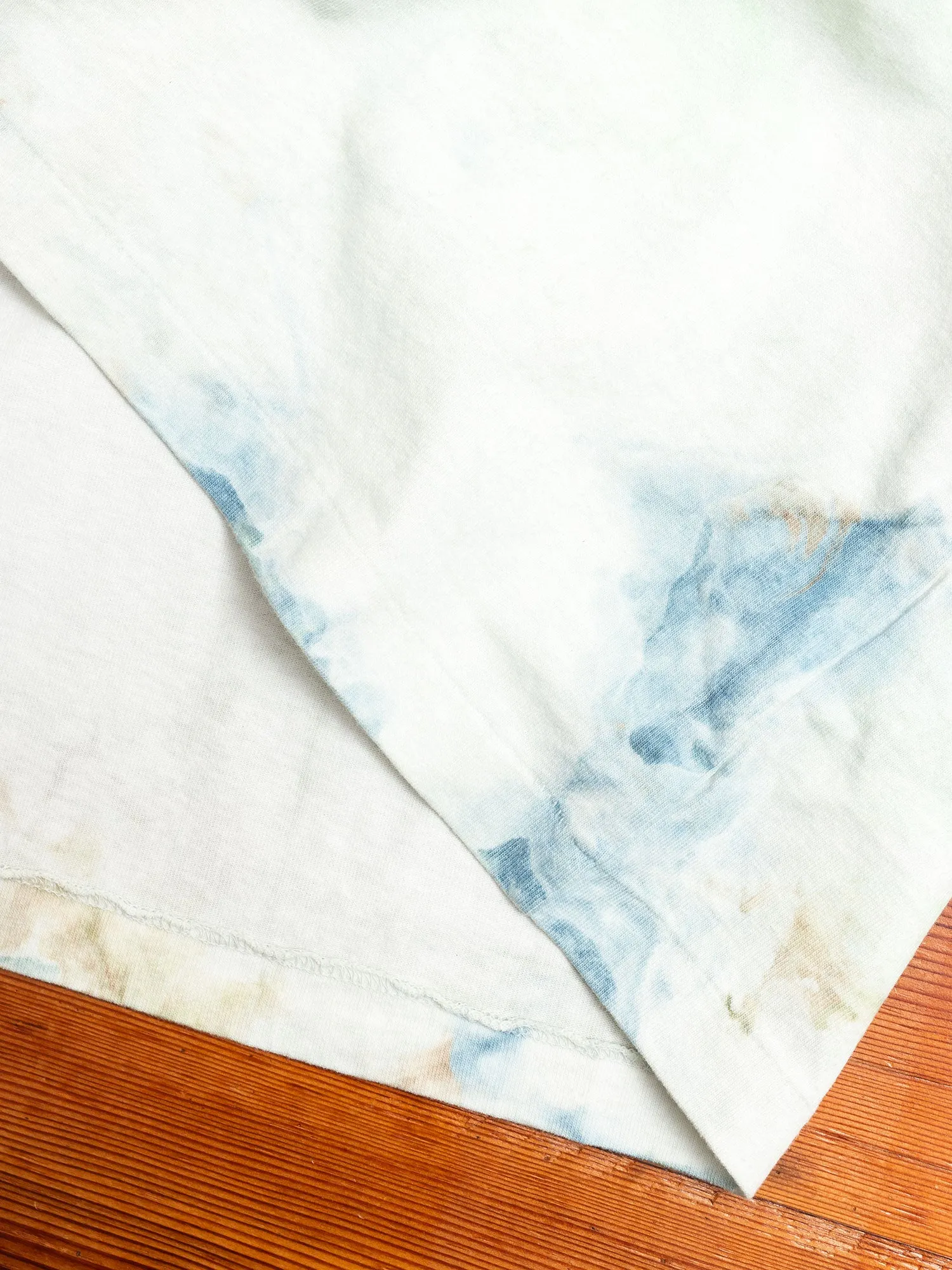 Long Sleeve University T-Shirt in Earth Dye