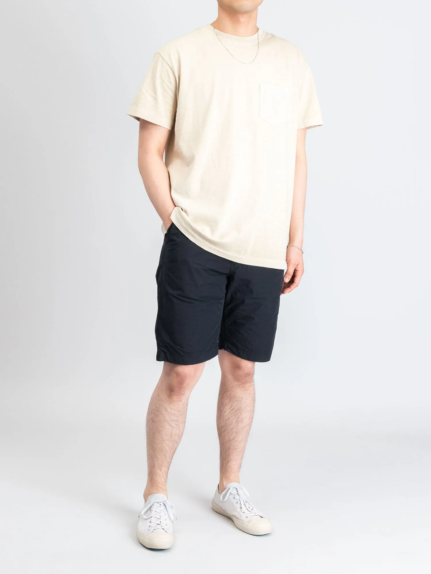 Loose Stitch Pocket Tee in Washed Dune