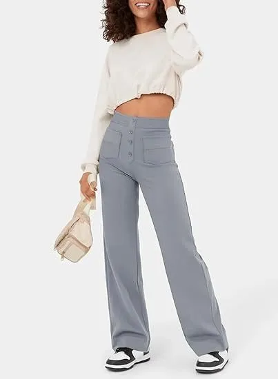 Lotte - Comfortable Elastic Casual Pants