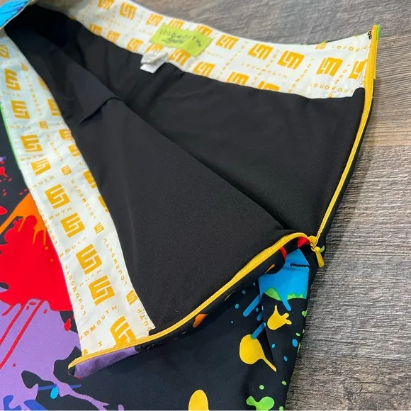 Loudmouth Golf Skorts - Paintballs Size 8