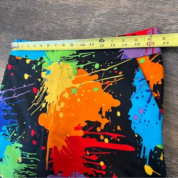 Loudmouth Golf Skorts - Paintballs Size 8