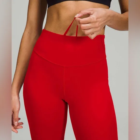 Lululemon Base Pace High-Rise Short 8” Dark Red