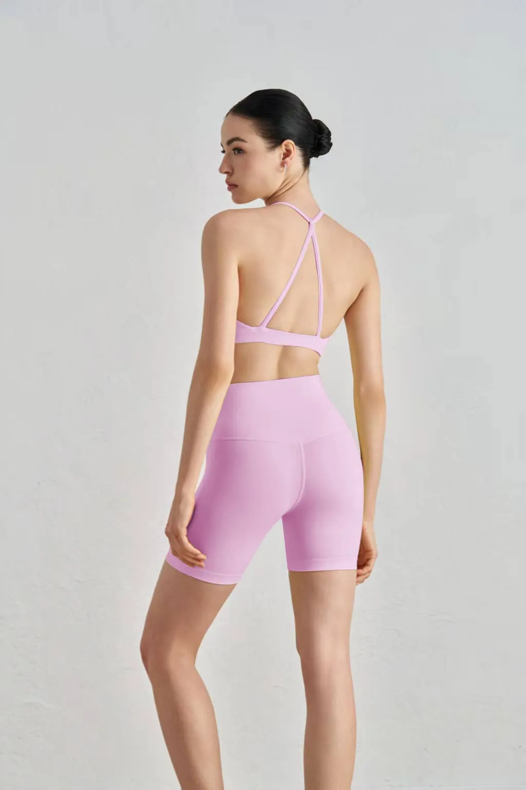 Luna Biker Shorts - Orchid