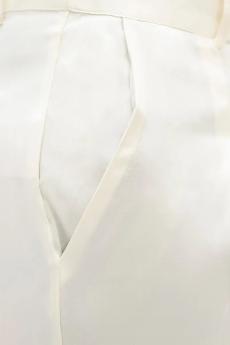 Manila  - Tailored Shorts - Pearl