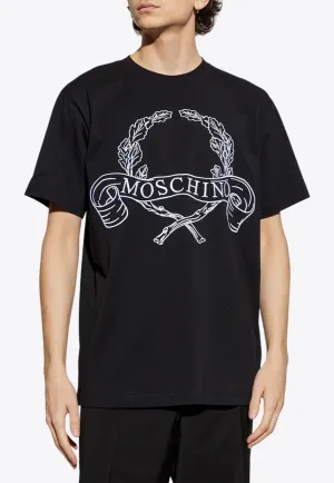 Maxi Laurel Crown Logo T-shirt
