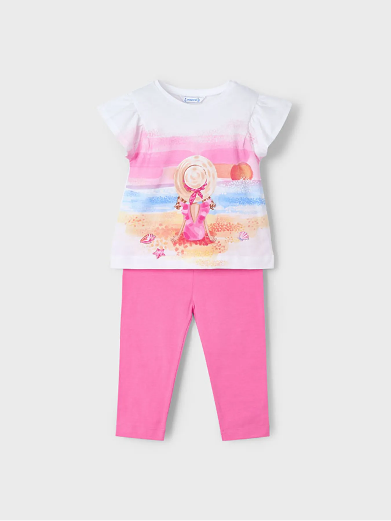 Mayoral Junior Girl Caribbean Sea Legging Set