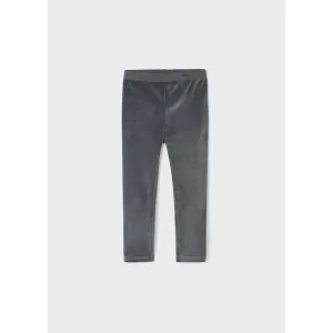 Mayoral Velvet Leggings - Titanium