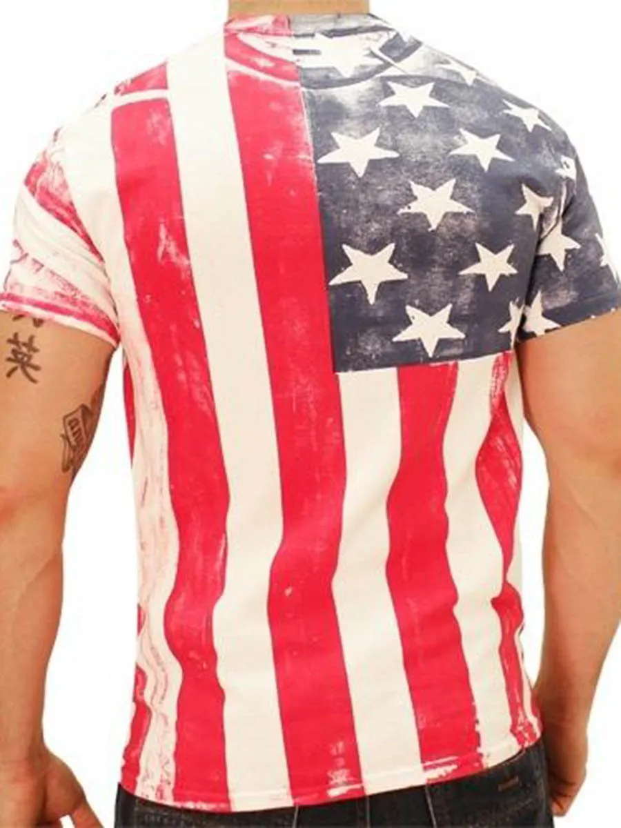 Men's American Flag Tee