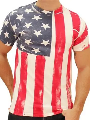 Men's American Flag Tee
