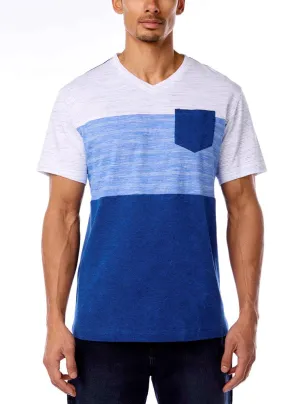 Men's v neck short sleeve t-shirt
