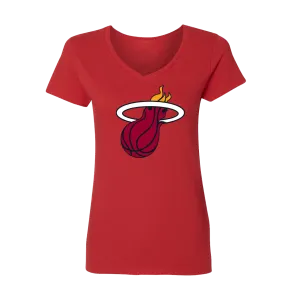 Miami HEAT Red Logo Women's Tee