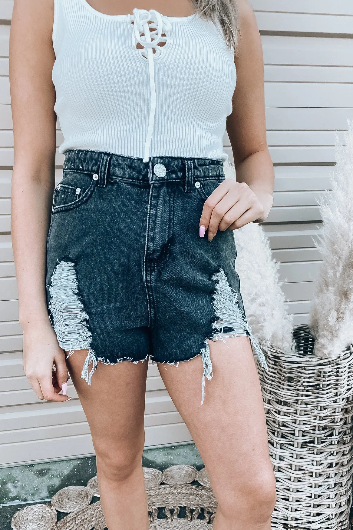 Monrow High Rise Shorts