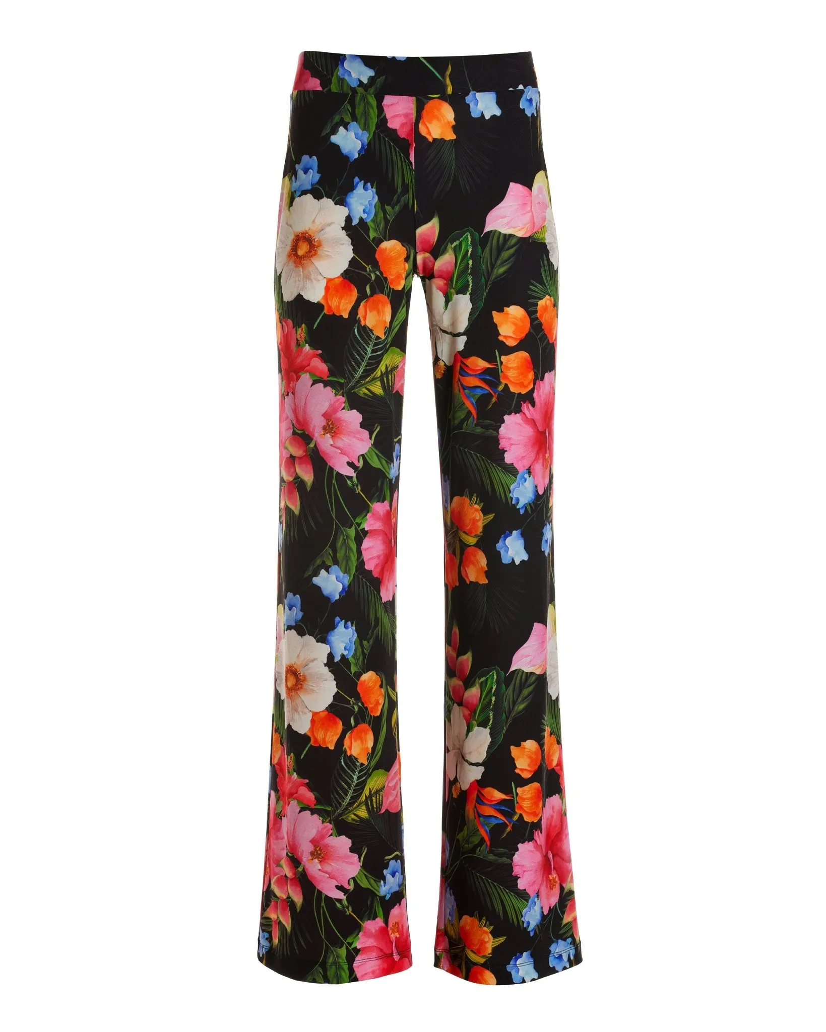 Montauk Oasis Knit Palazzo Pant Black Multi