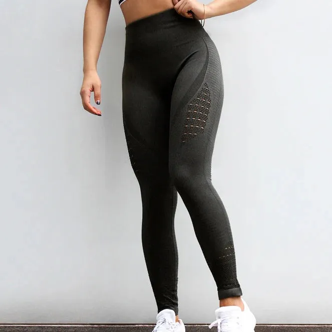 Move Like Diva Seamless Tummy Control Yoga Pants