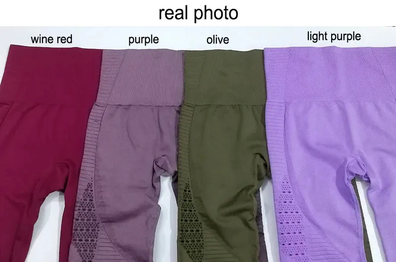 Move Like Diva Seamless Tummy Control Yoga Pants