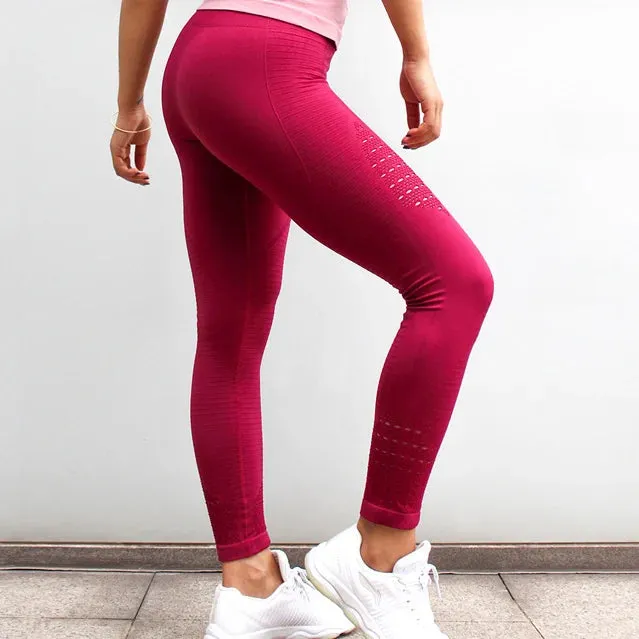 Move Like Diva Seamless Tummy Control Yoga Pants