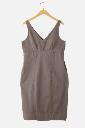 Naples Dress in Dior Gray
