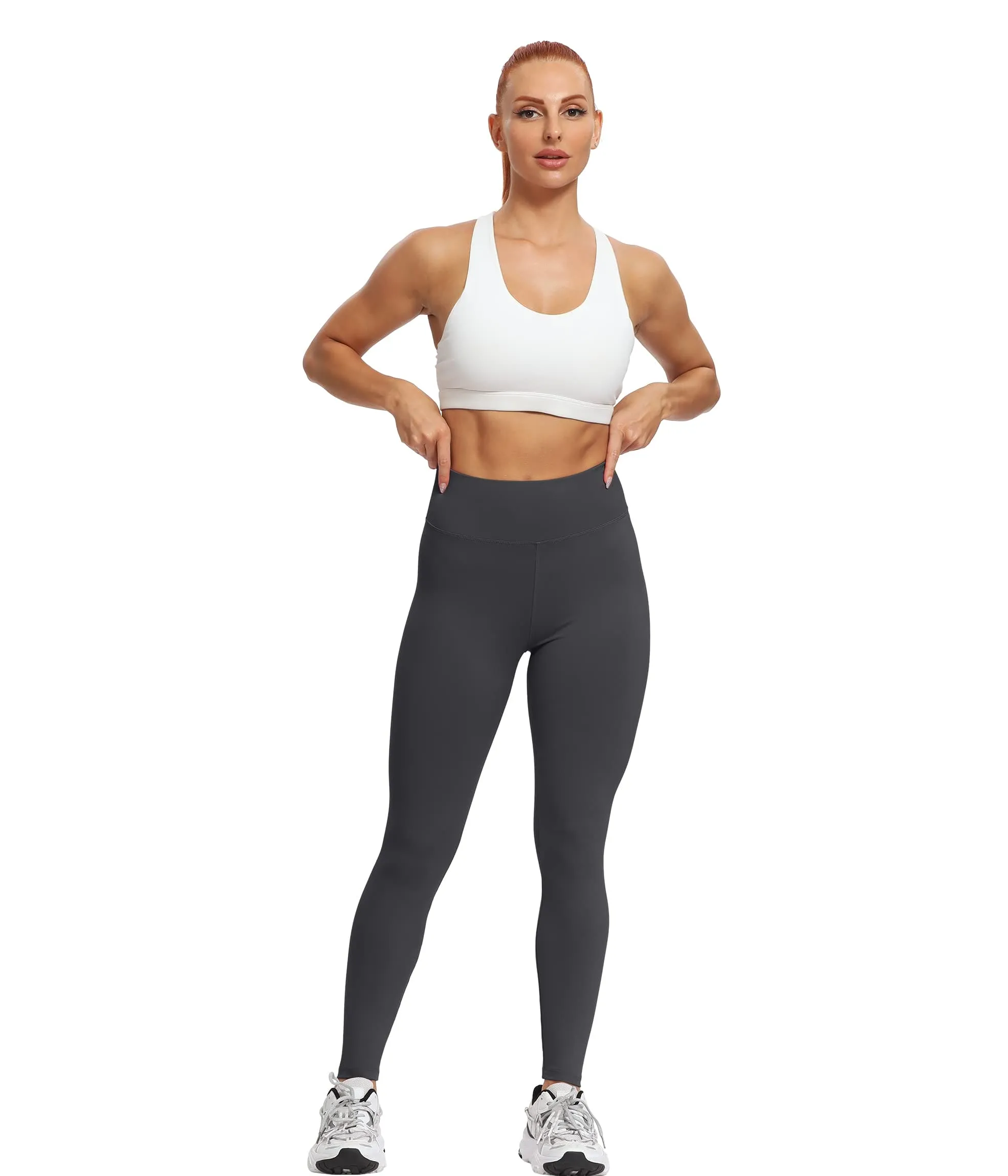 Natural Feelings Buttercloud High Waisted Leggings for Women Ultra Soft Stretch Opaque Slim Yoga Leggings