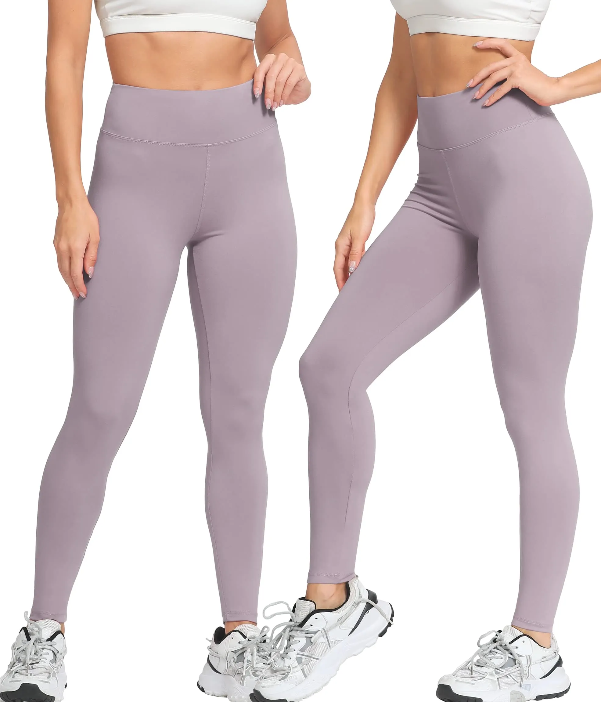 Natural Feelings Buttercloud High Waisted Leggings for Women Ultra Soft Stretch Opaque Slim Yoga Leggings