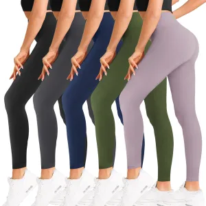 Natural Feelings Buttercloud High Waisted Leggings for Women Ultra Soft Stretch Opaque Slim Yoga Leggings