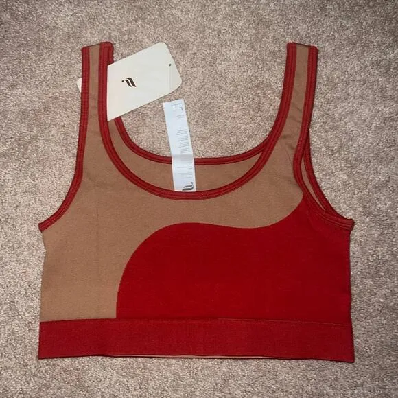 New Fabletics Sunny Reversible Sports Bra   Bike Short Seamless Set size L