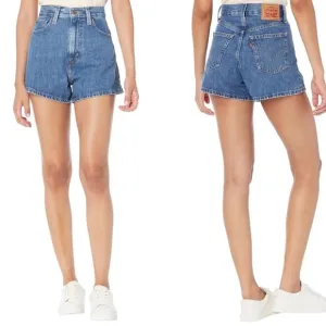 New Levi’s High Waisted Mom Jean Shorts Size 31