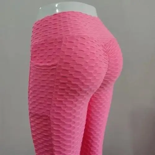 New Women Fitness Pocket Push Up Leggings Workout High Waist Legging For Running Gym Leggings Pants Women Clothing