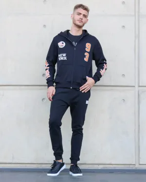 New York Zip-Up Baseball Hoodie