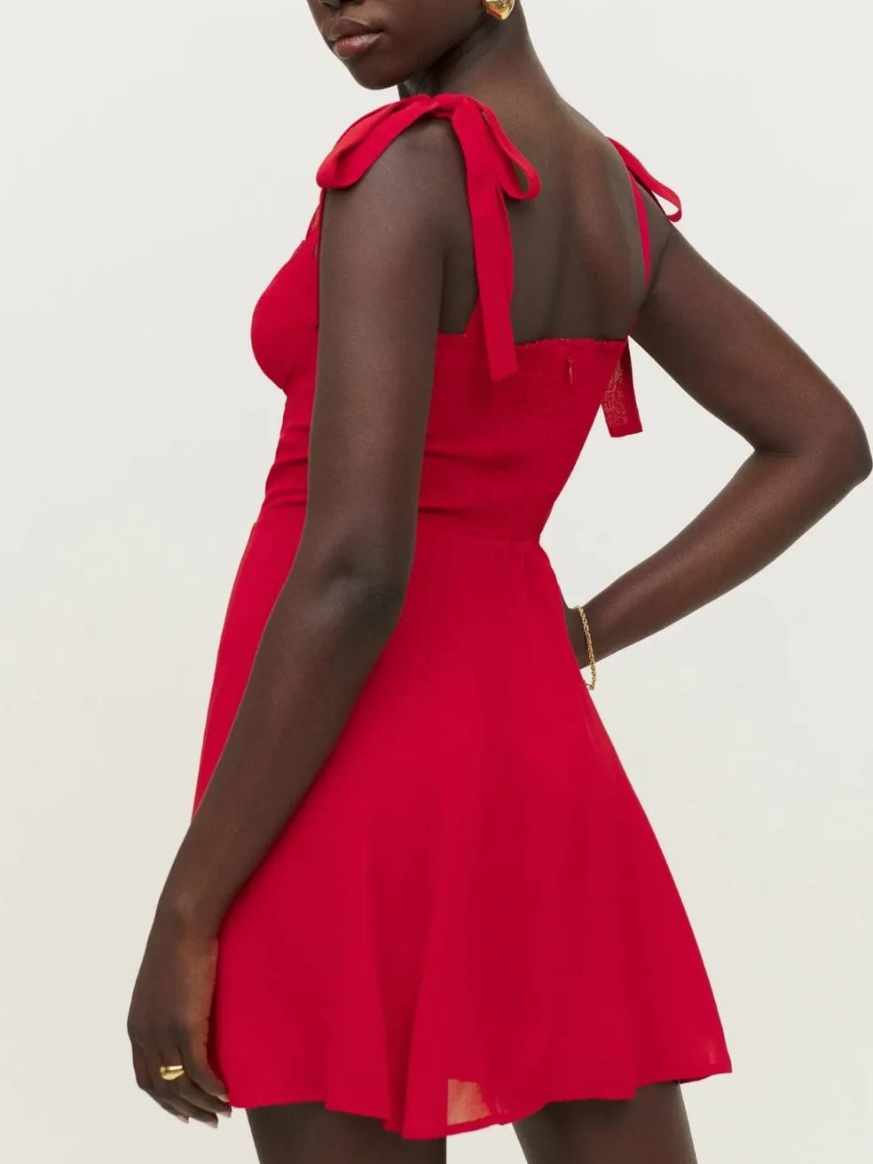 Niara Dress in Red
