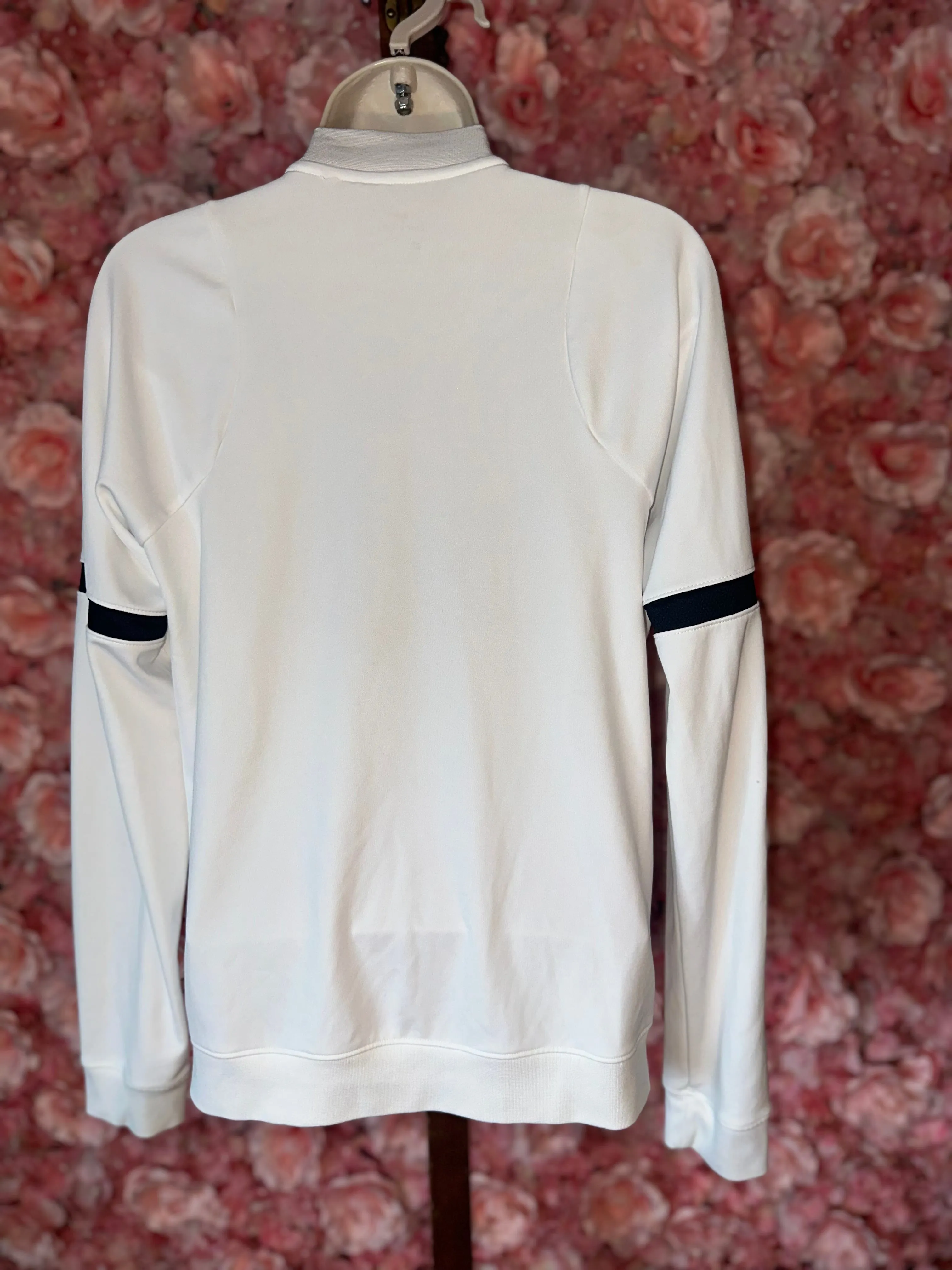 Nike (Medium) B&W Dri-Fit Zip Up Sporty Jacket