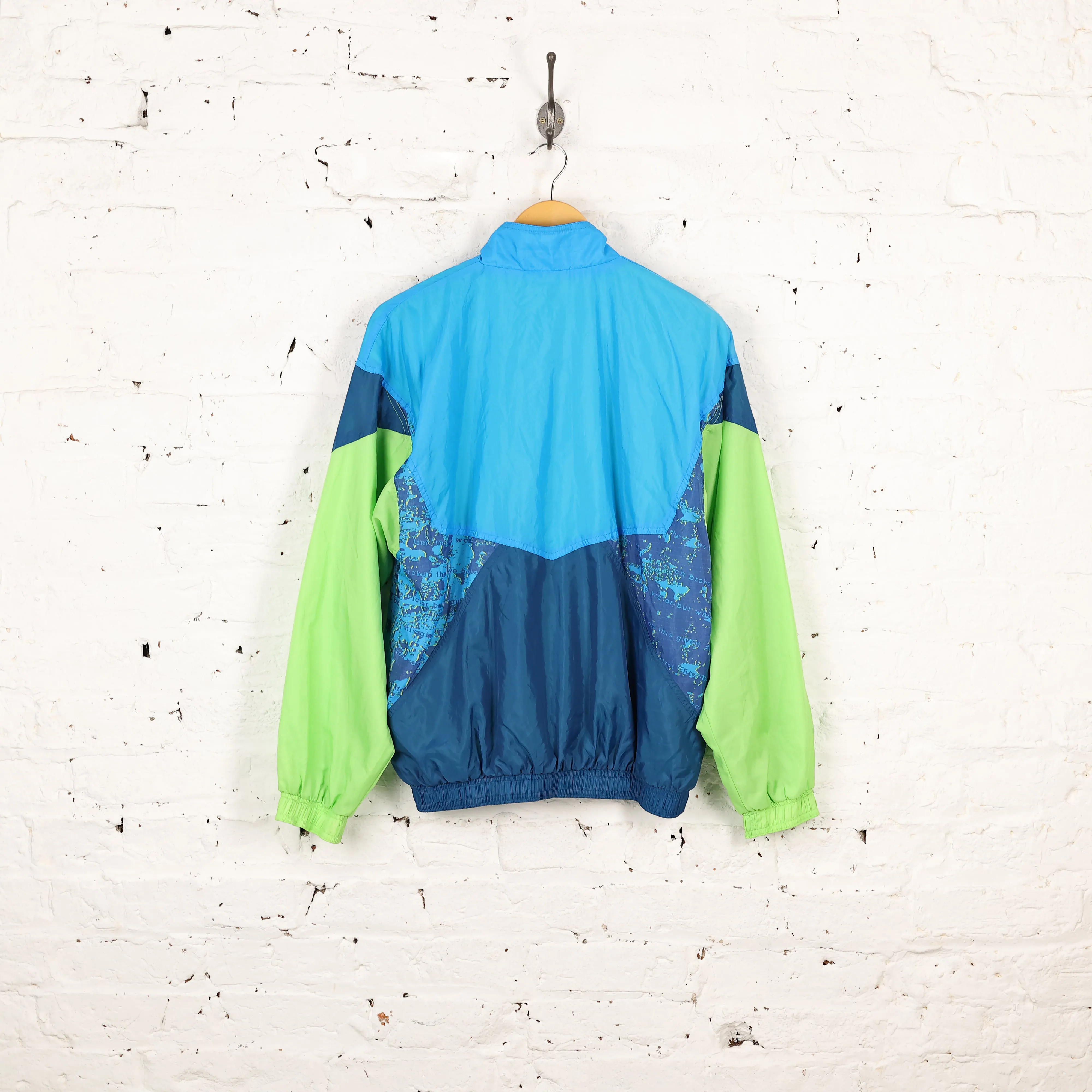 Nike Shell Tracksuit Top Windbreaker Jacket - Blue - S