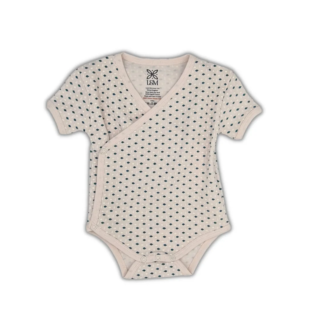 N̂ảtā Print Kimono Bodysuit