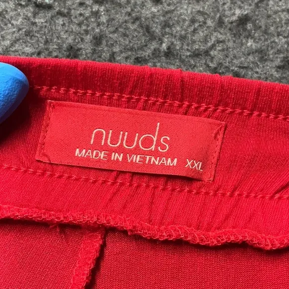NUUDS RED Pajama Jogger Set (discontinued color)