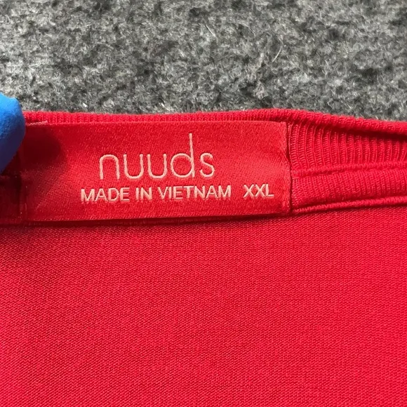 NUUDS RED Pajama Jogger Set (discontinued color)