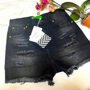 NWT Sandrine Rose x Free People denim shorts size 24