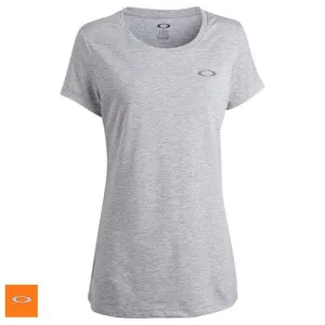 Oakley Ladies Spirit T Shirts M Heather Grey (551990-203)