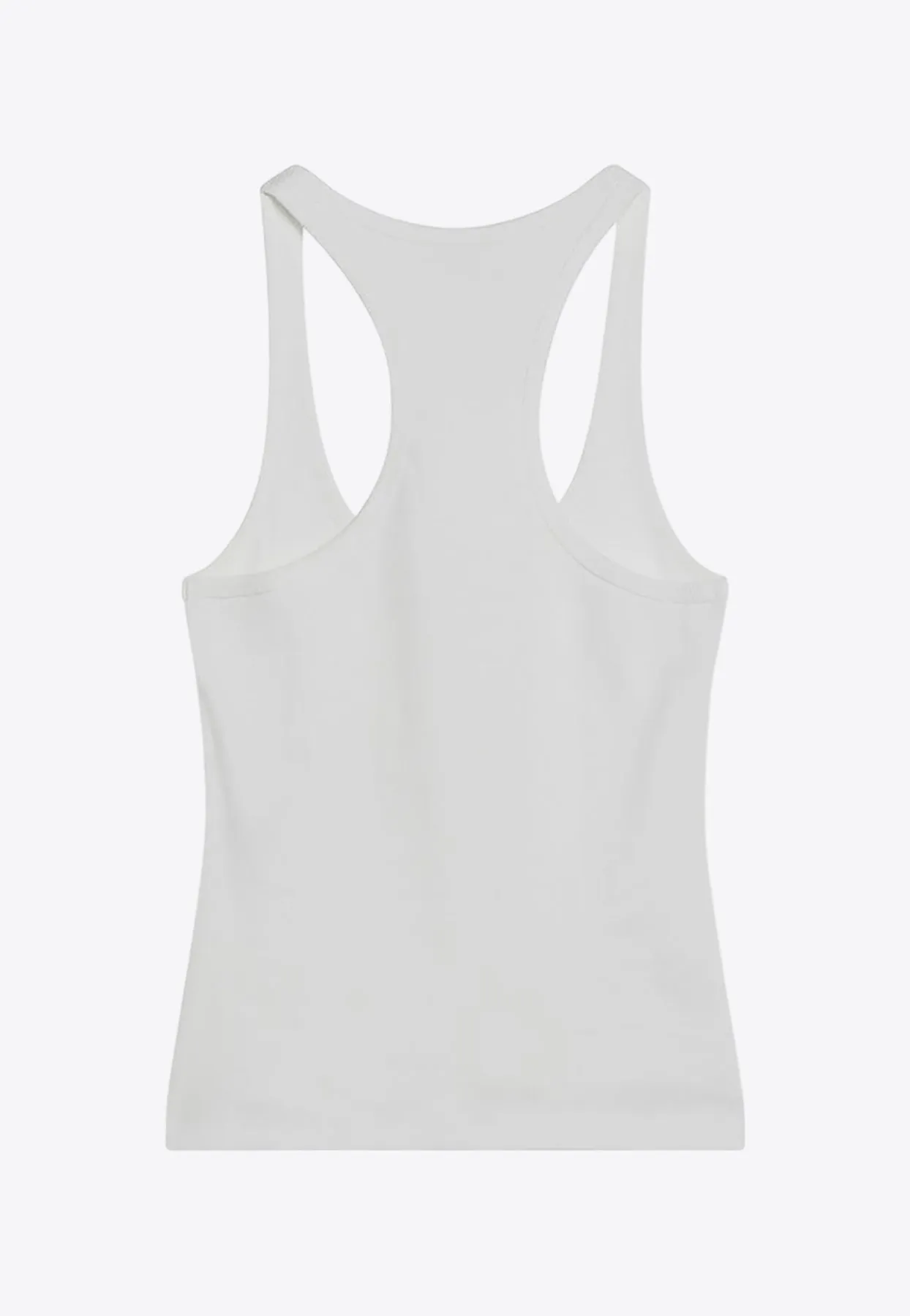 Oblique 90's Ribbed Tank Top