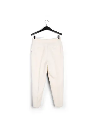 Off white classic tailored trousers