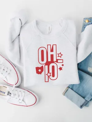 Ohio Stacked Star Premium Crewneck Sweatshirt