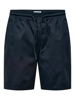 Only and Sons Tel Life Jogger Sweat Short Navy