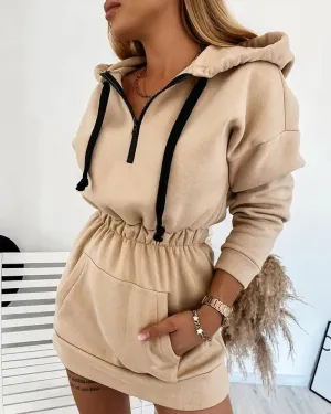 Oversized Hoodie Dress