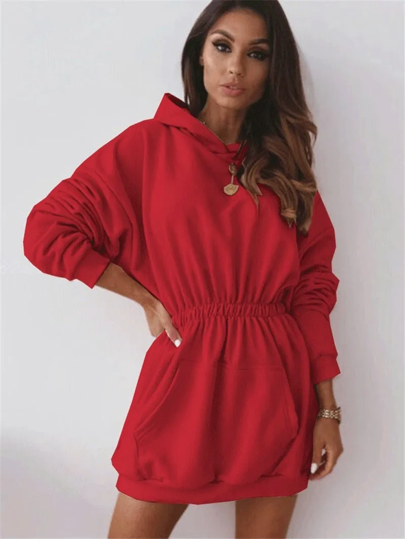 Oversized Hoodie Dress