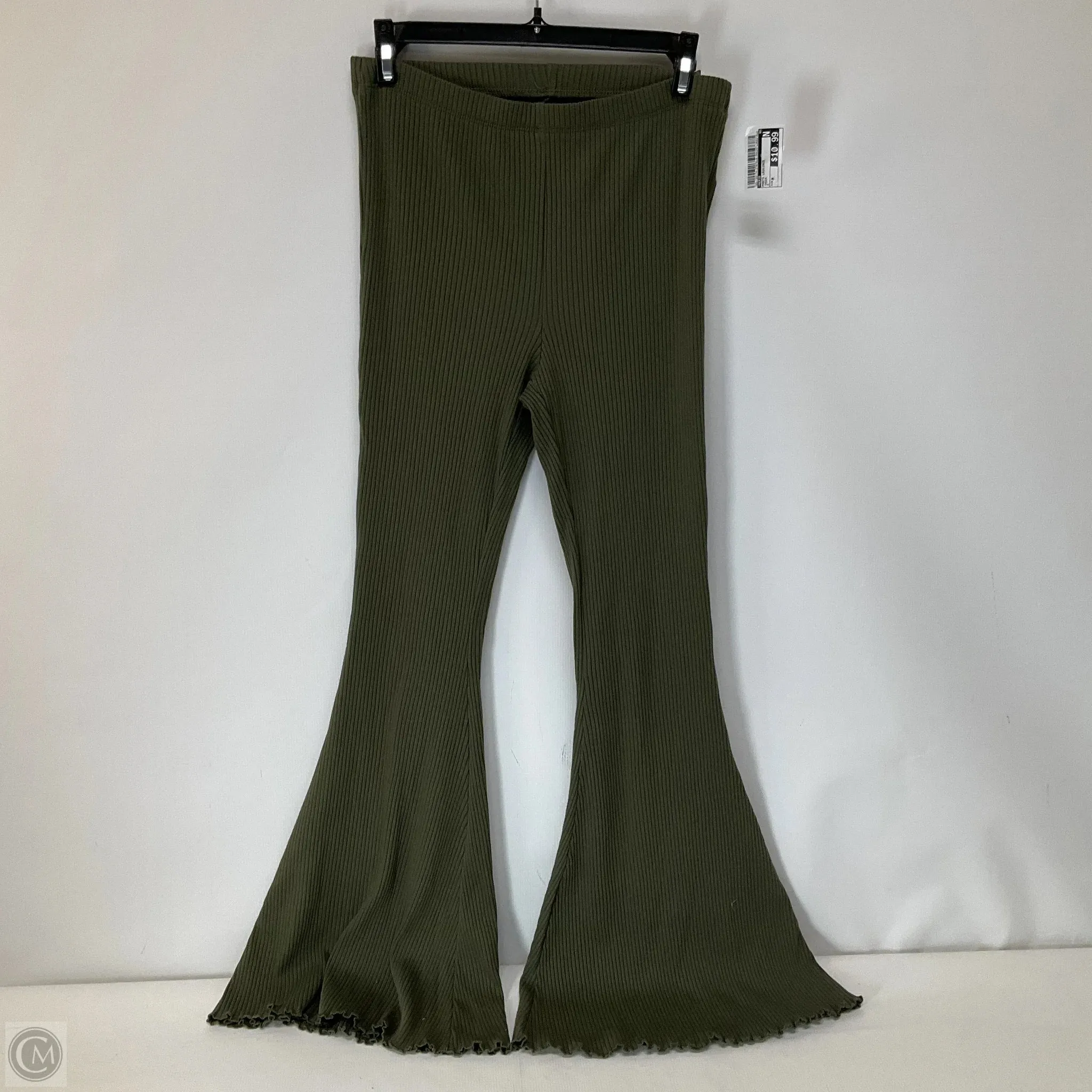 Pants Leggings By Aerie In Green, Size: M