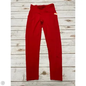 Pants Leggings By Ideology In Red, Size: S