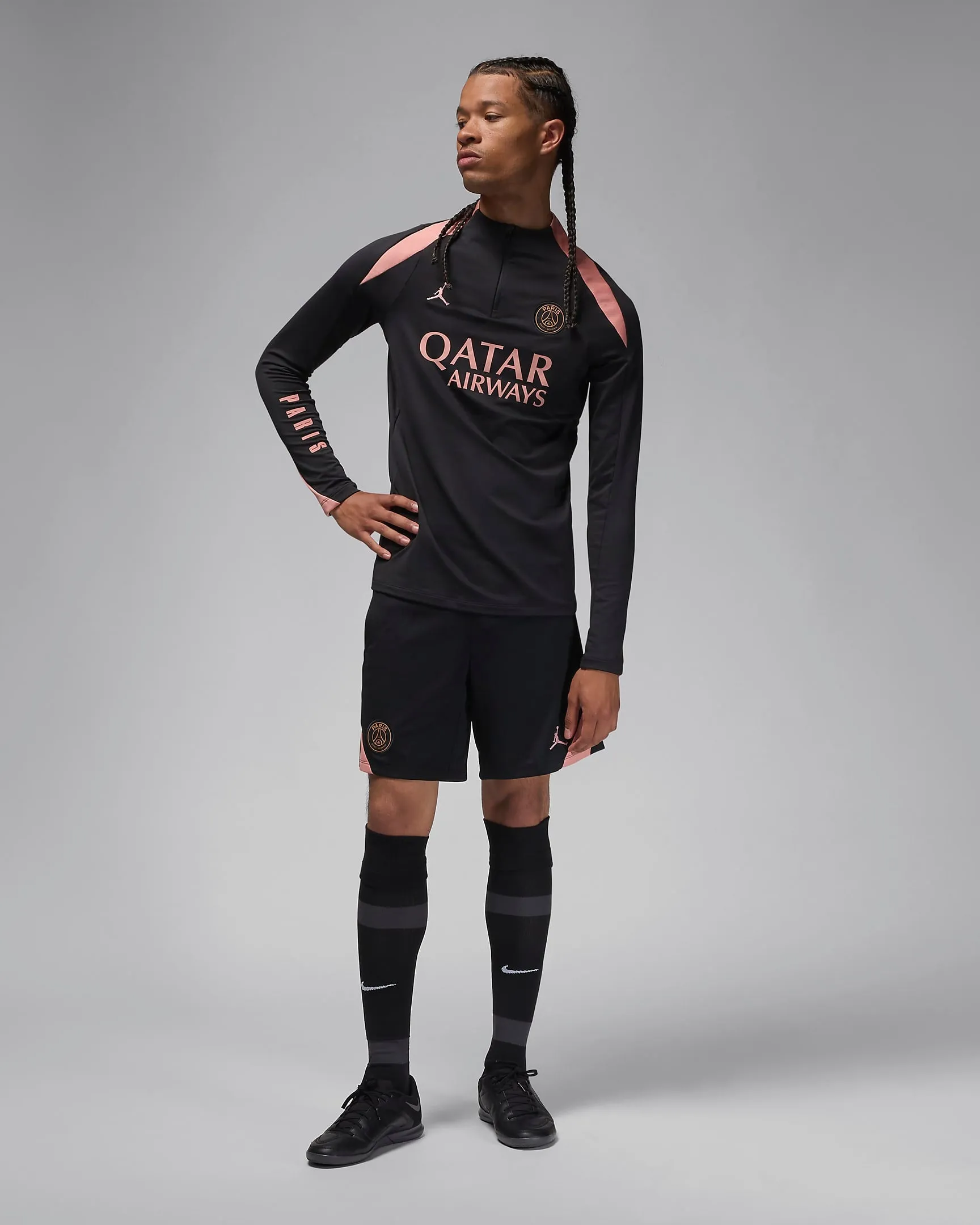 Paris Saint-Germain Strike Third Men's Jordan Dri-FIT Football Knit Shorts