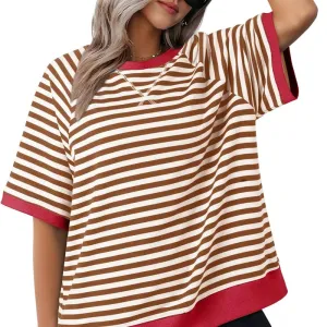 Paz® | Casual striped t-shirt